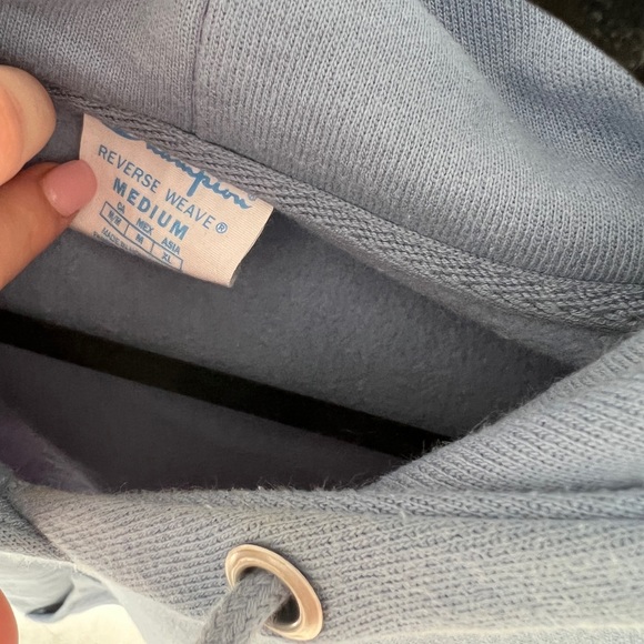 NEW champion hoodie blue - Picture 3 of 3